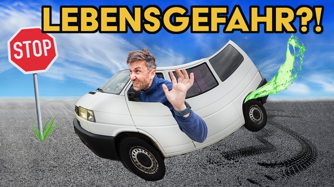 Bremsflüssigkeitsverlust am VW T4 !! 😲 Betreutes Schrauben mit @MachsHalt (Bremssattel tauschen)