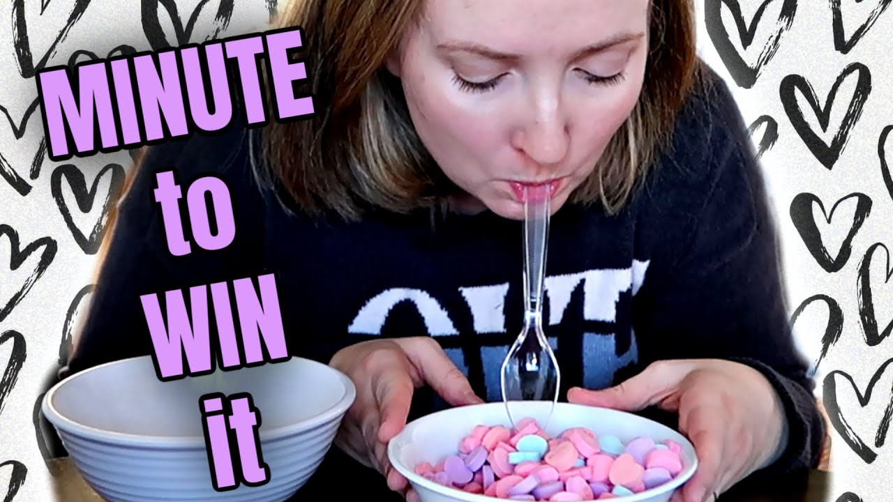Valentine Games Minute to Win it Style