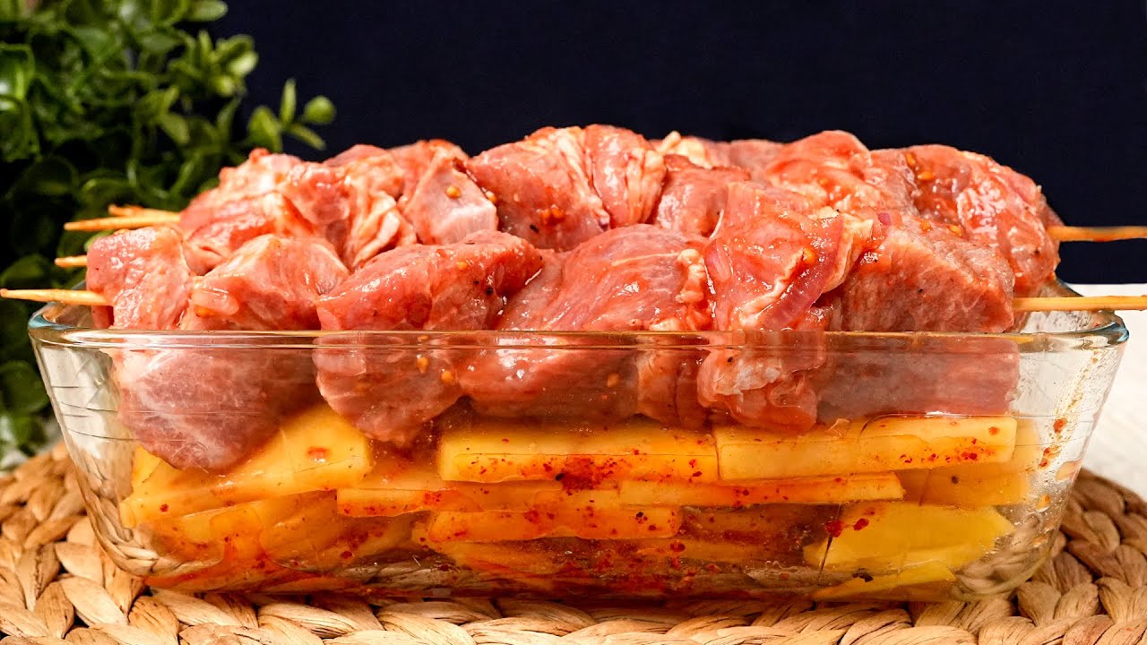 Самый вкусный рецепт шашлыка, который можно приготовить дома! Просто, быстро и очень сочно!
