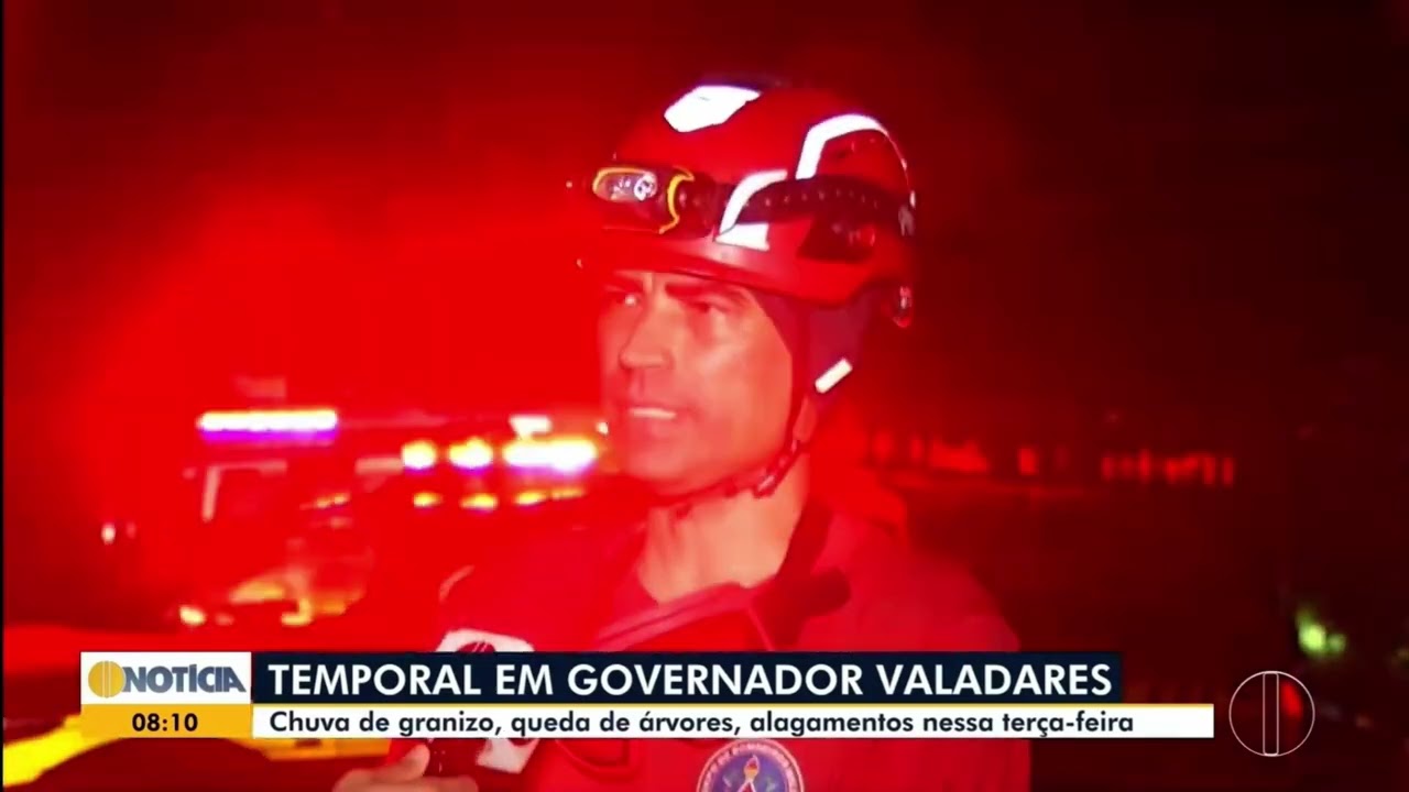 TEMPORAL EM GOVERNADOR VALADARES - REPORTAGEM