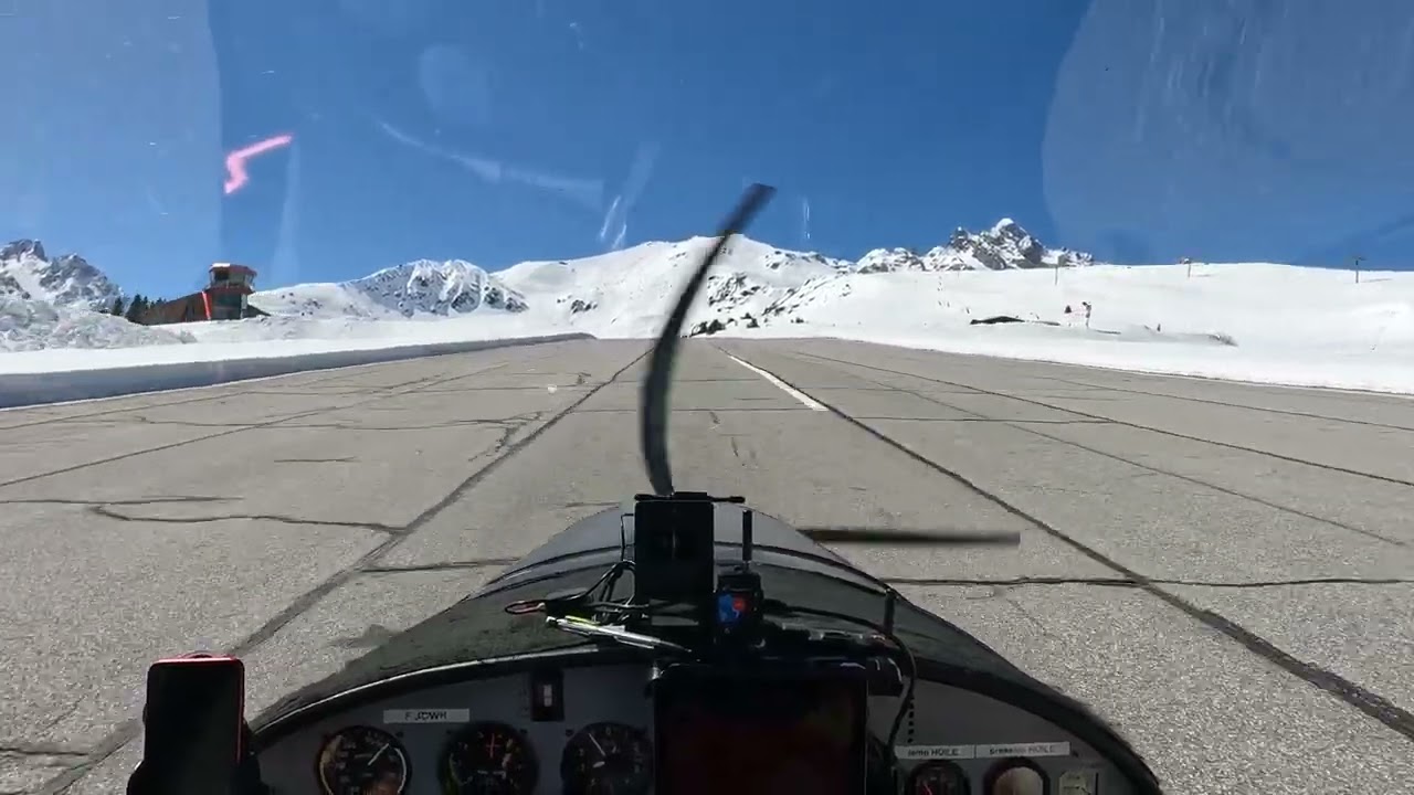 ATTERRISSAGE COURCHEVEL
