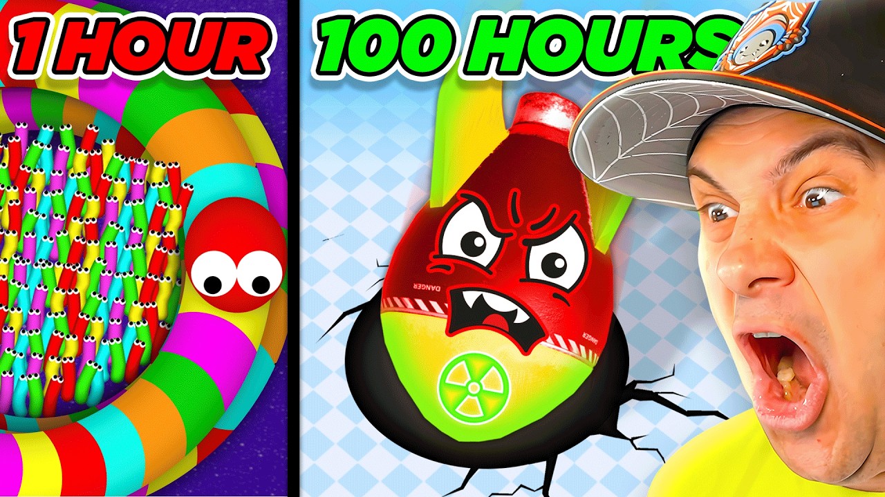 Evolving For 100 HOURS in EVERY .io Game