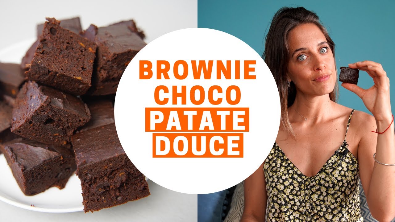 Exquis Brownie Chocolat Patate Douce | Recette Saine, Healthy et Gourmande