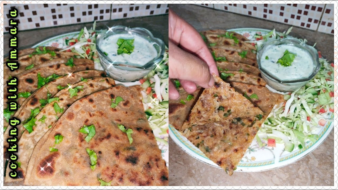 Crispy Mooli ka paratha Recipe By Cooking With Ammara #Short video #viral video