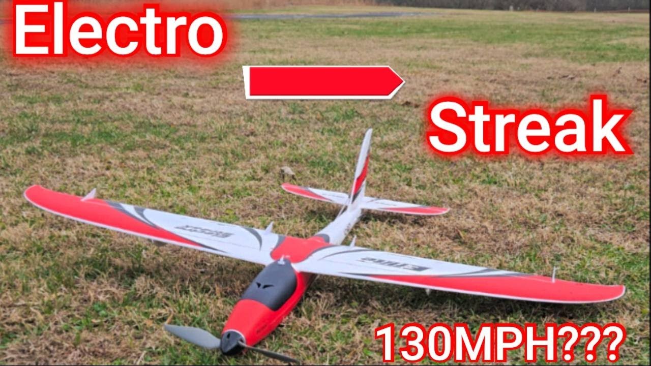Обзор E-Flite ElectroStreak: электрический скоростной автомобиль длиной 1,1 м.