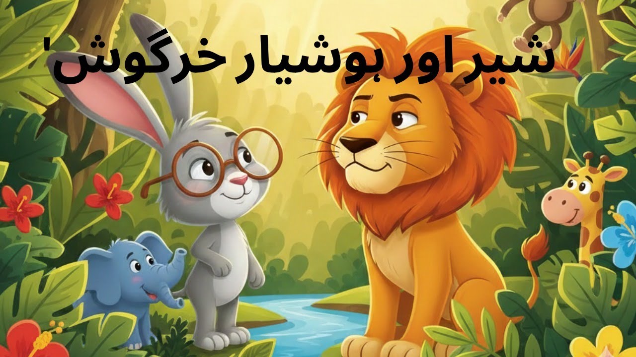 The Lion and The Rabbit Story | The Hare And The Lion Story | Mery Sitare