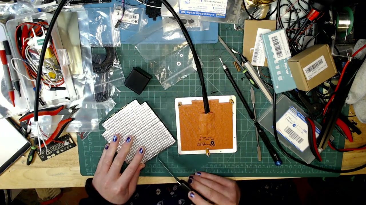 Voron Zero building  Bed assembly, filament run out sensor