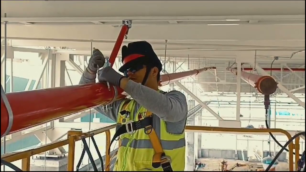 Instalacion de Soportes Antisismicos para la red contraincendio 2023