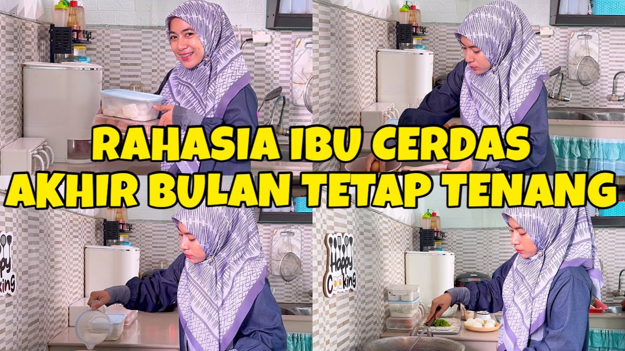 Ibu-Ibu Wajib Tahu! Trik Cerdas Atur Menu Hemat di Tanggal Tua