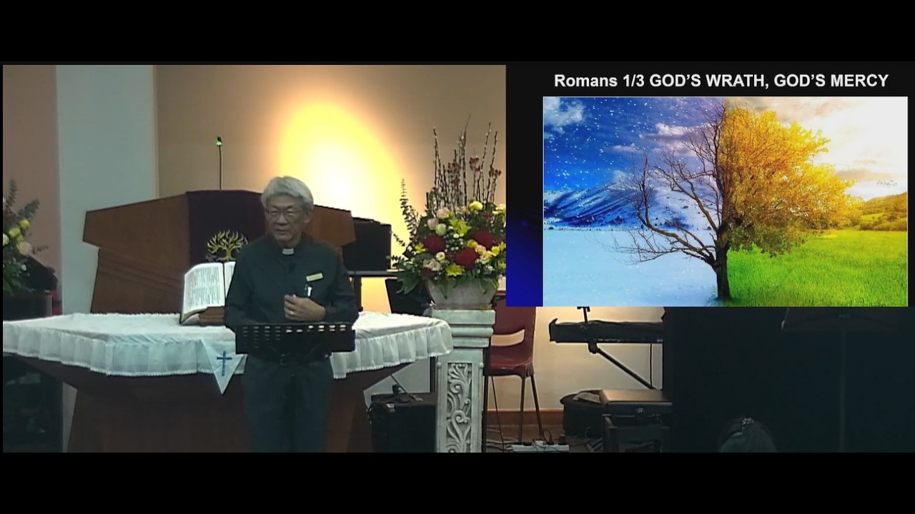 20260222 God's Wrath, God's Mercy Romans 1: 16-32; 3: 21-24_ BBPC Online Worship Service