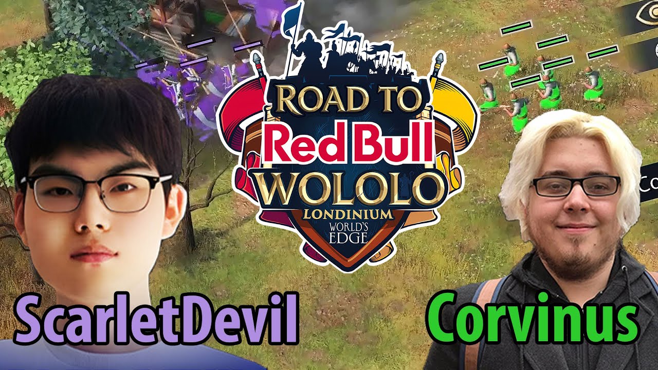 WAS MACHEN DIE DA?! - Scarlet Devil vs Corvinus - Age of Empires 4 - Road to Wololo: Londinium