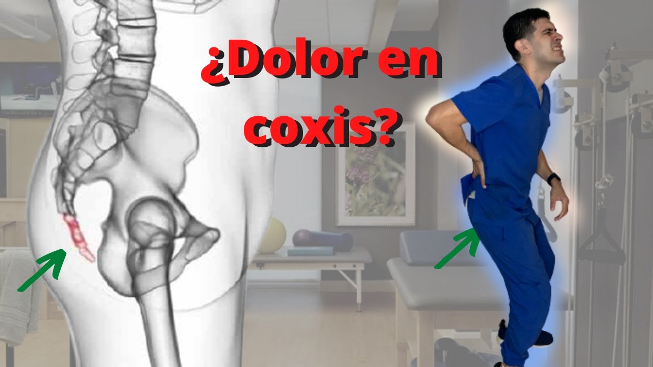 Me caí de sentón hace años y ahora me duele el coxis