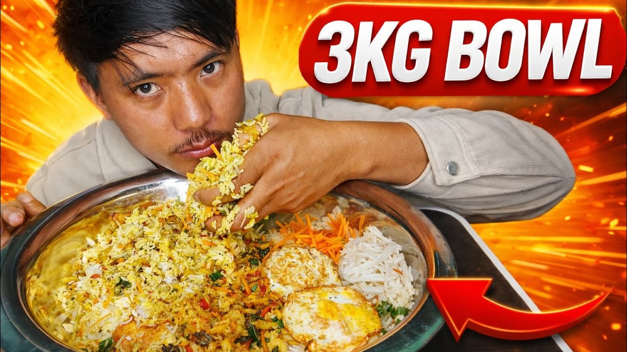 3kg rice and curry mukbang 😋😋|
