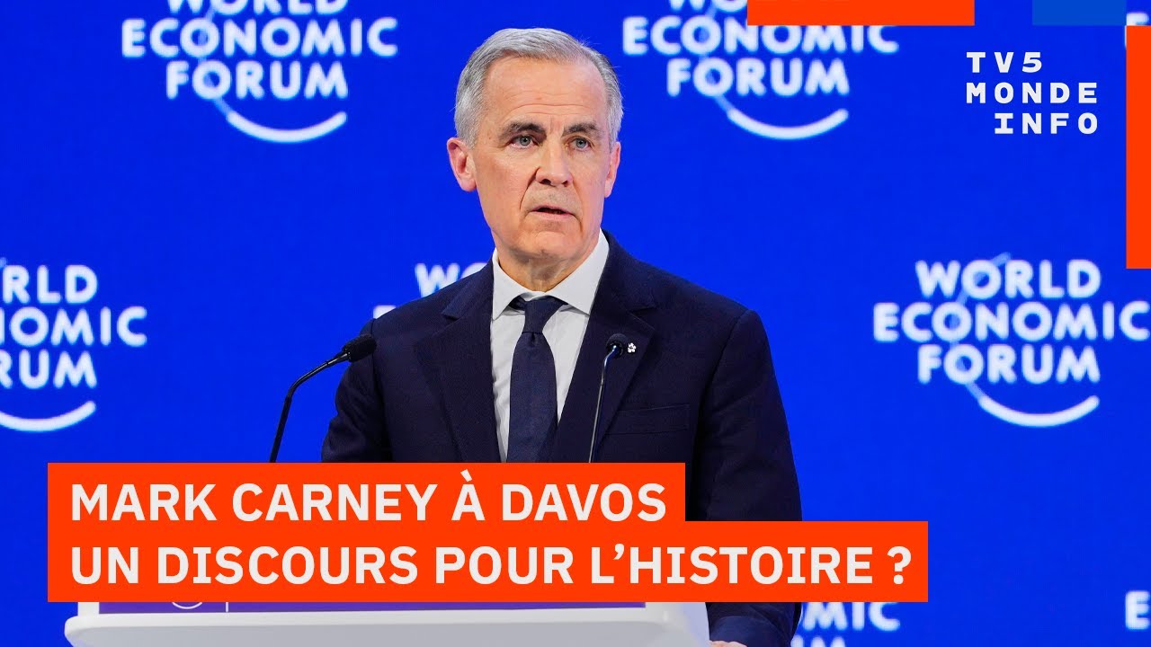 Canada - Le discours choc de Mark Carney : 