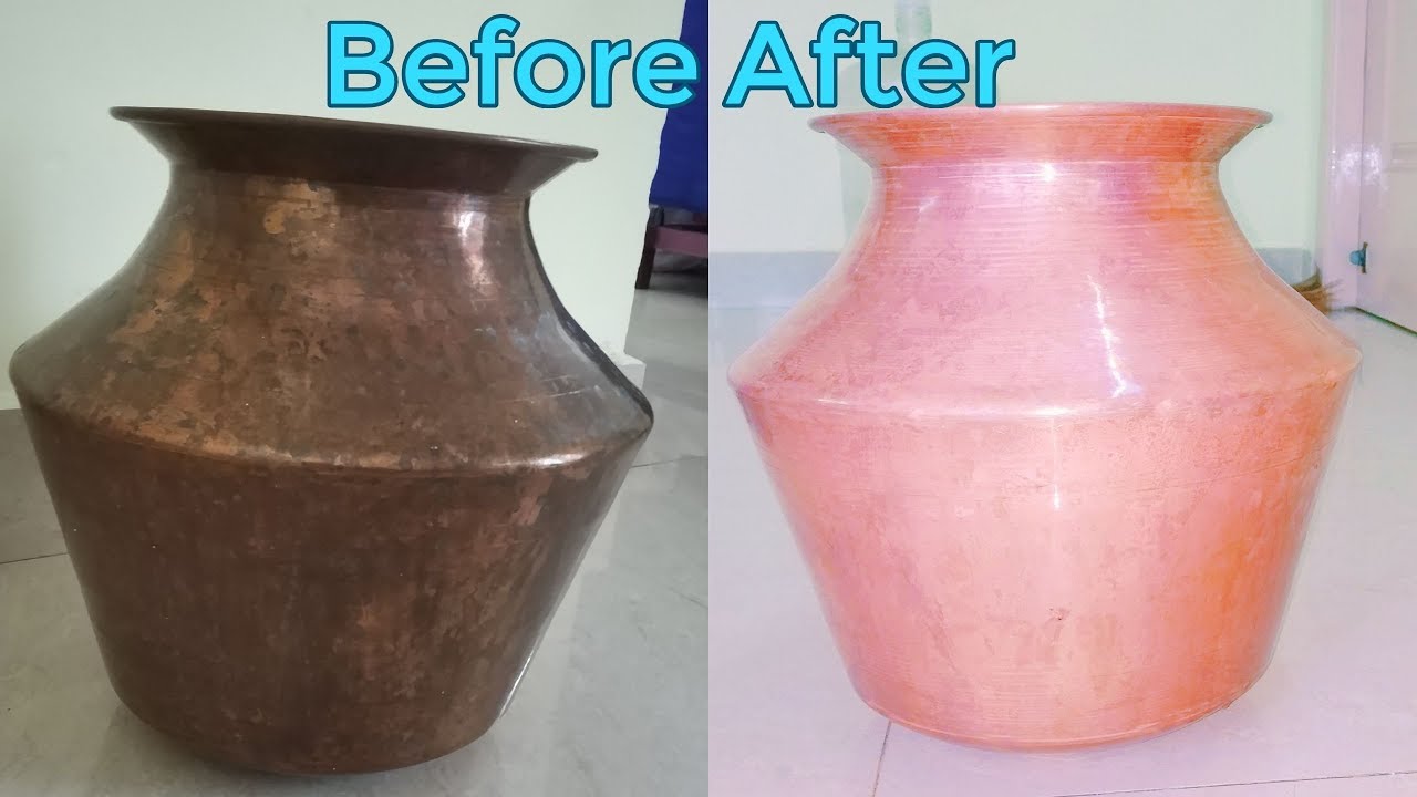 புளி இல்லாமல் செம்பு சமான்  எளிய முறையில் எப்படி துலப்பது