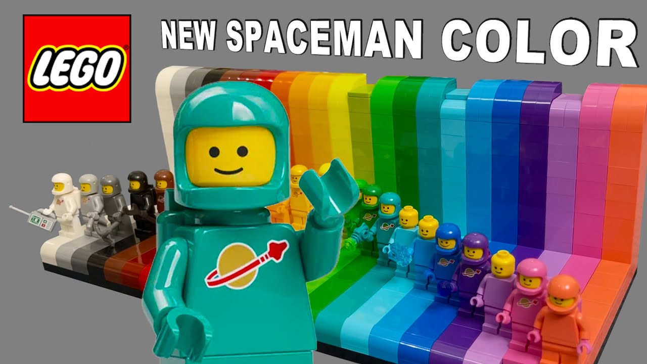 LEGO Classic Spaceman – Ultimate 22 Colors MOC!