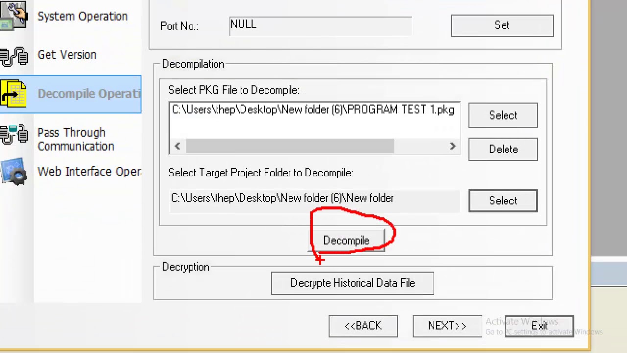 Upload Download HMI OMRON