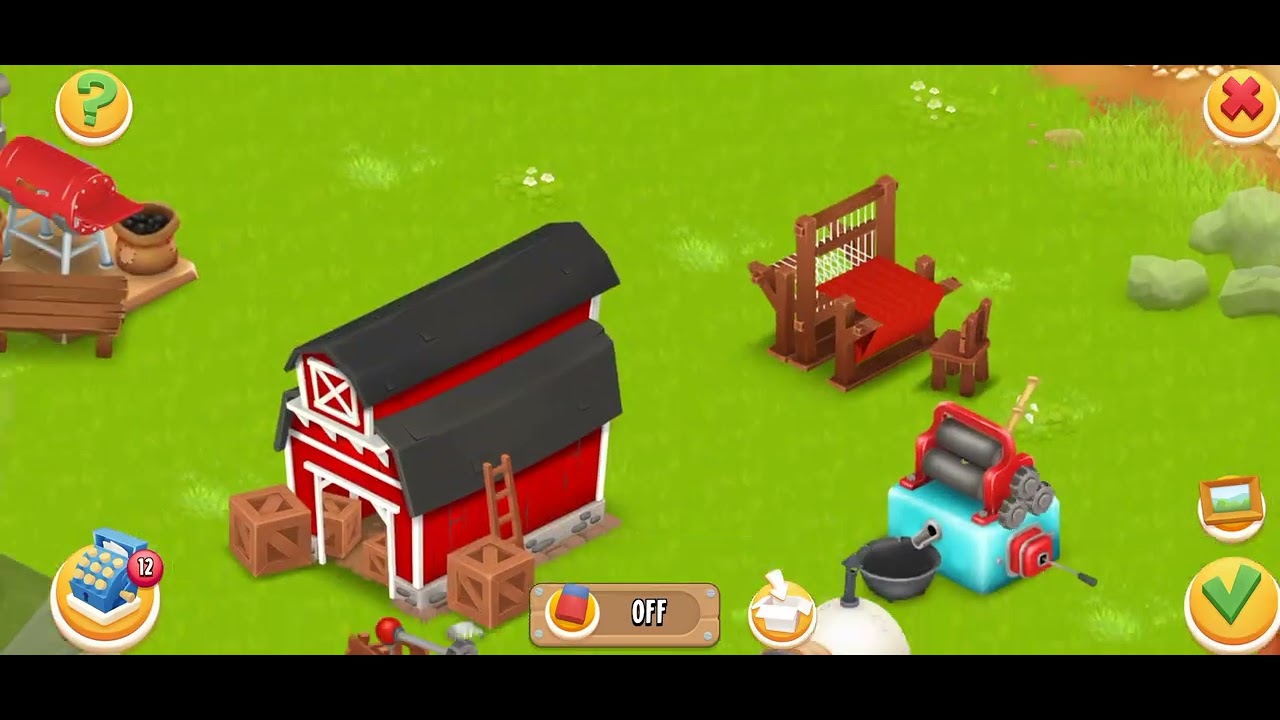 Hay day but editing mode!!! (It unlocks at level 23 and (PT 20)