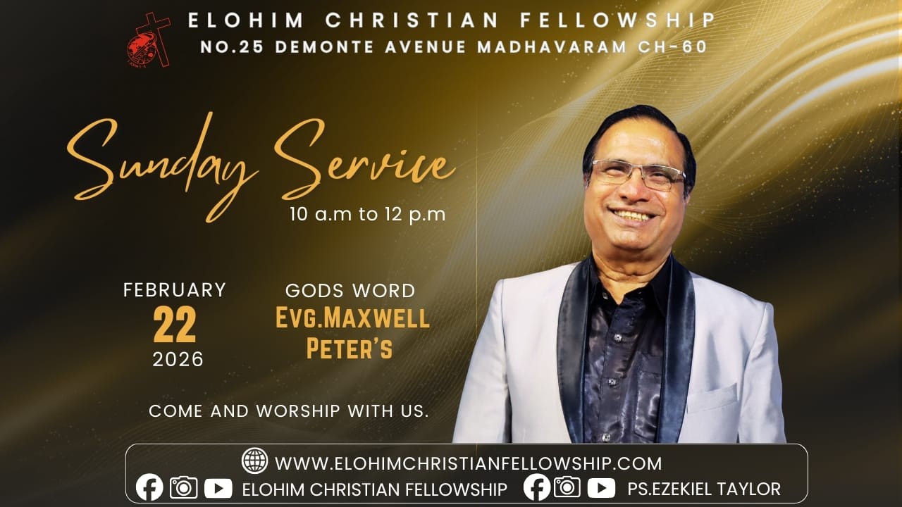 SUNDAY MORNING SERVICE |LIVE| 22-02-2026