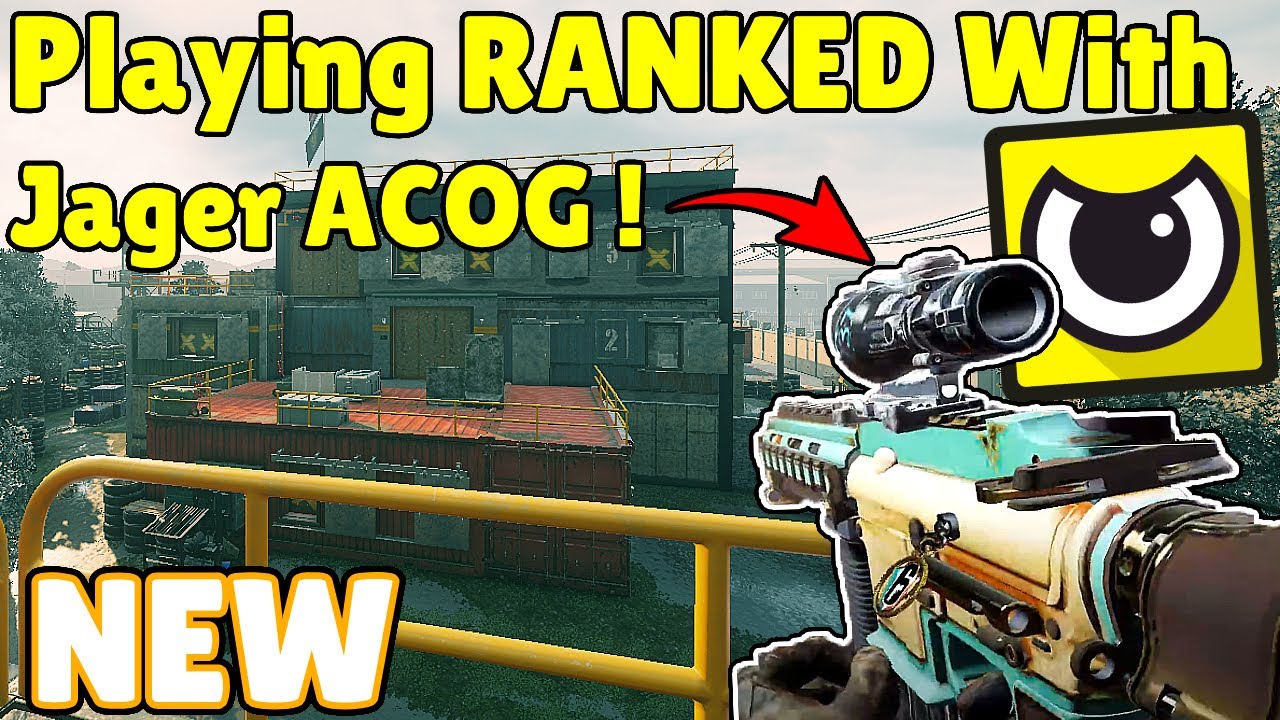 Jager ACOG & OLD Hereford Base Are PLAYABLE * NOW * ! | NEW TDM Mode - Rainbow Six Siege