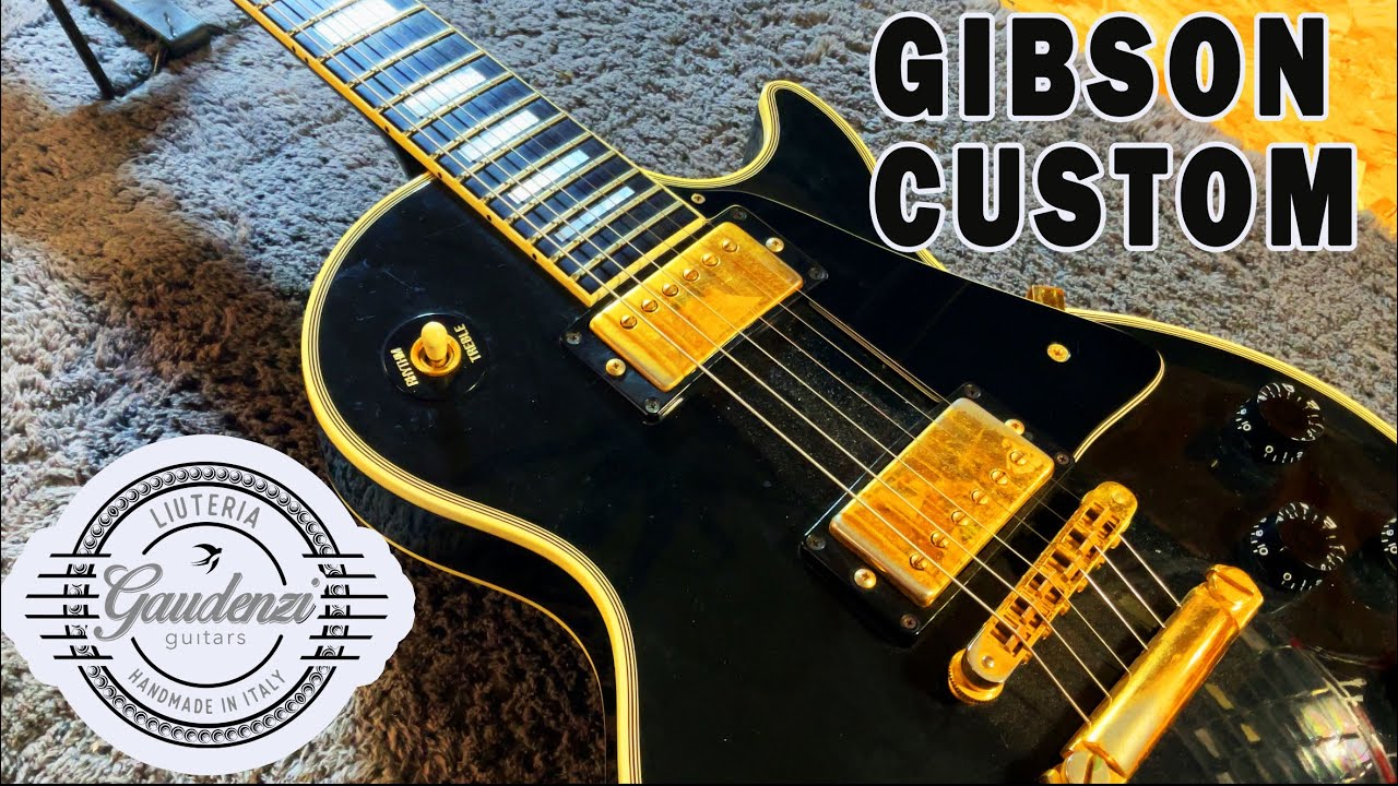 Restauro una Gibson Les Paul Custom degli anni 80. Cambio i tasti, il ponte e riparo i ring Pick-up