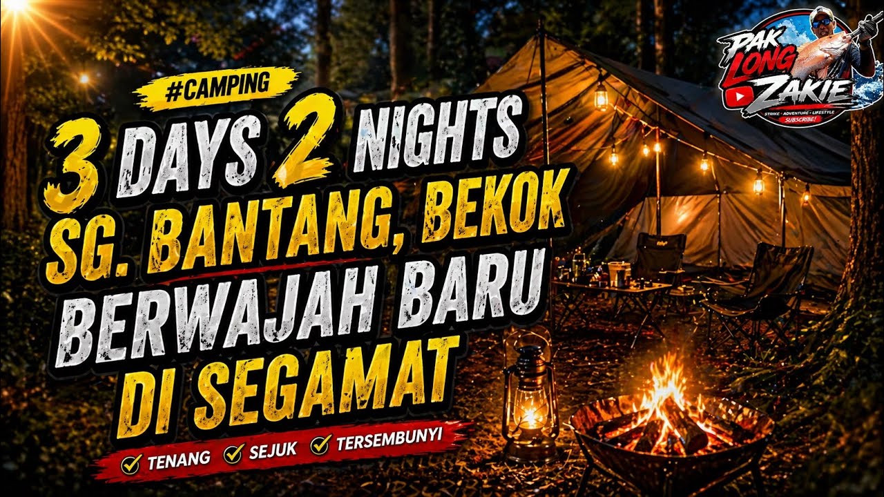 Taman Eko Rimba Sungai Bantang, Bekok Berwajah Baru | Hidden Gem Di Segamat, Johor DT