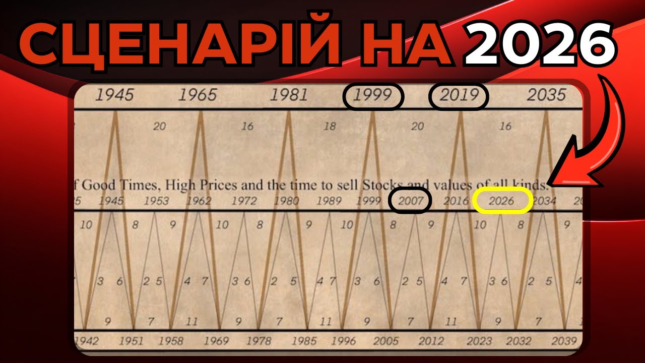 Ось чому ти повинен розуміти ці ТОЧНІ цикли, щоби бути готовим до 2026 року
