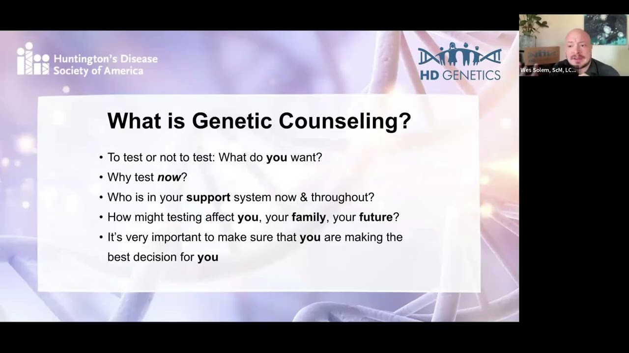 Let's Talk about Genetic Testing