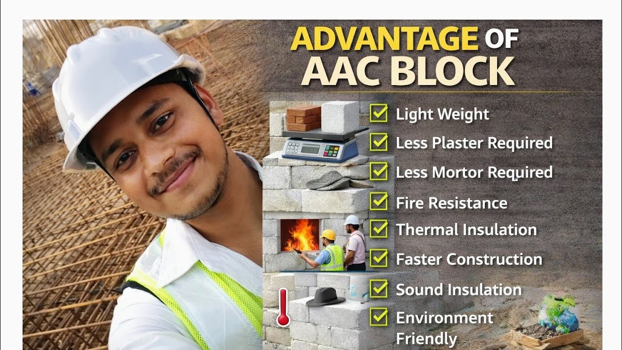 Advantage of AAC Block l ACC/ AAC Block k fayde 