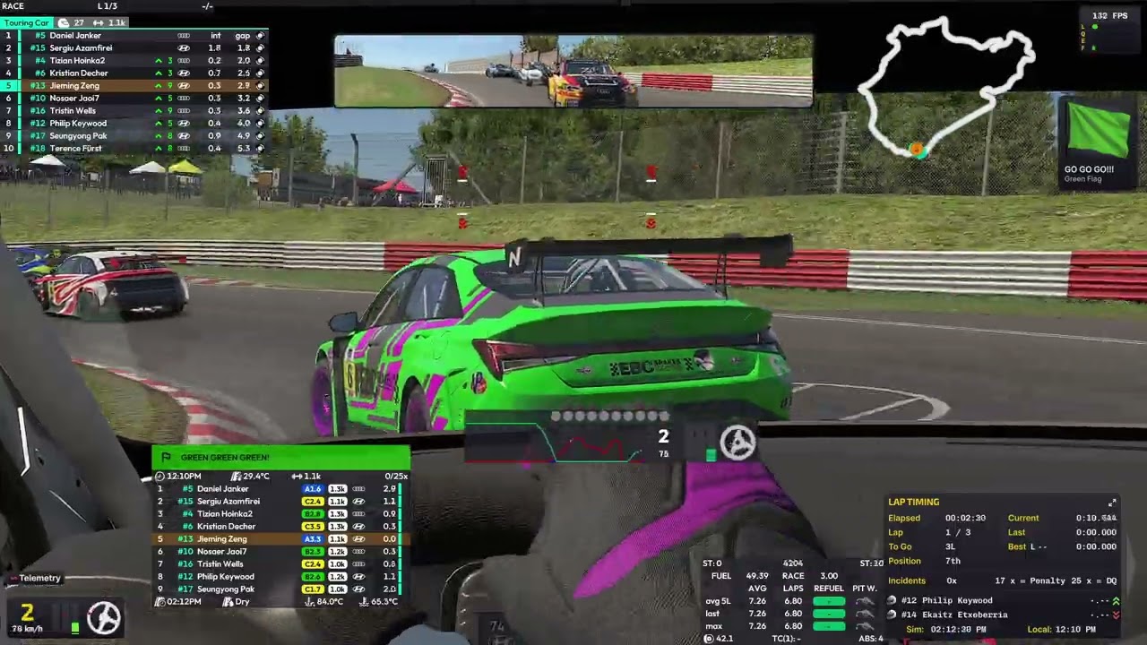 My first ever TCR race - iRacing Ring Meister Hyundai Elantra N TCR 2026S1W10