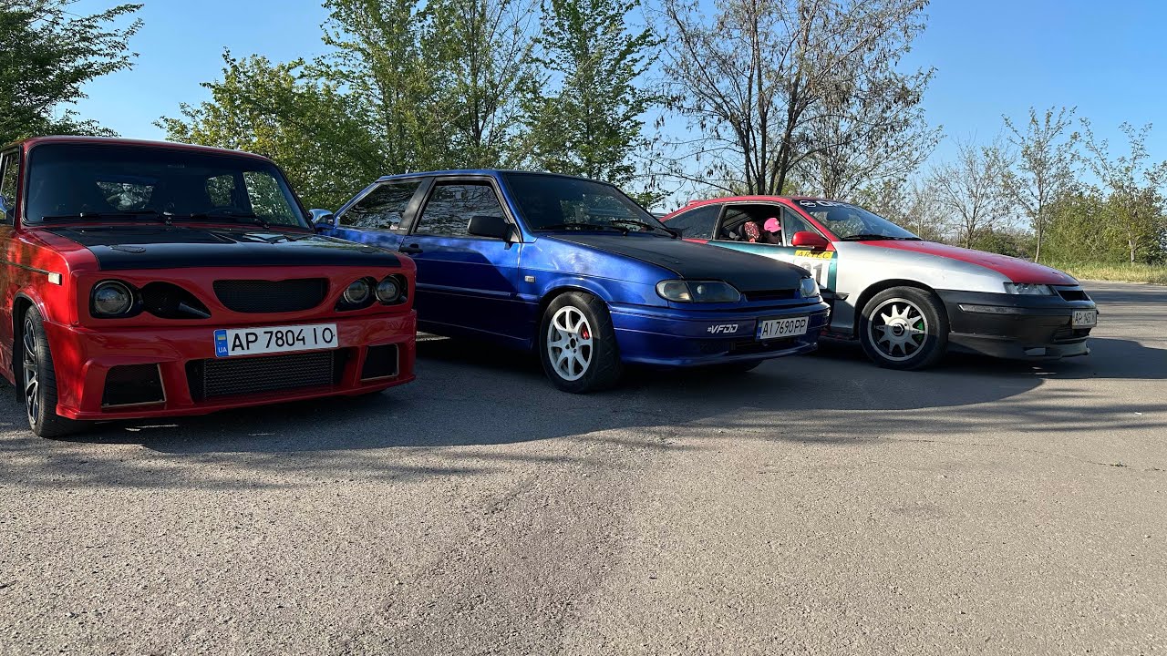 Зарубился с турбо жигой 250+ л.с