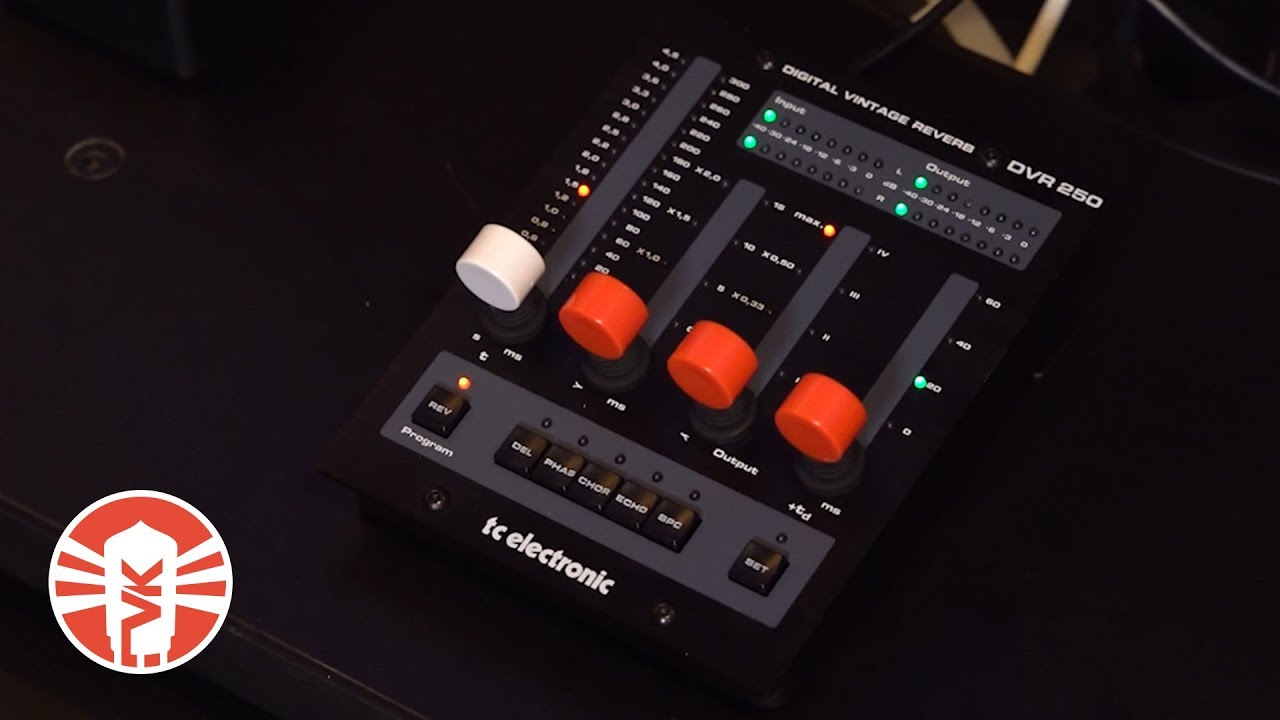 TC Electronic DVR250-DT | Digital Vintage Reverb Controller | Vintage King