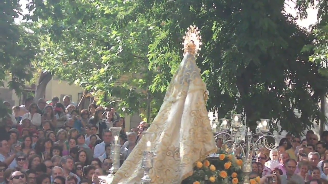 LA VIRGEN DE LA MUELA SALE DE LOS JESUITAS DE TOLEDO 2014