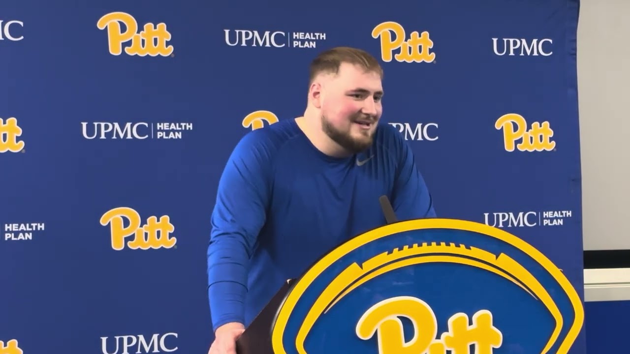 Pitt DT Sean FitzSimmons Talk Being Leader on Defensive Line | 3/4/26 | PSN