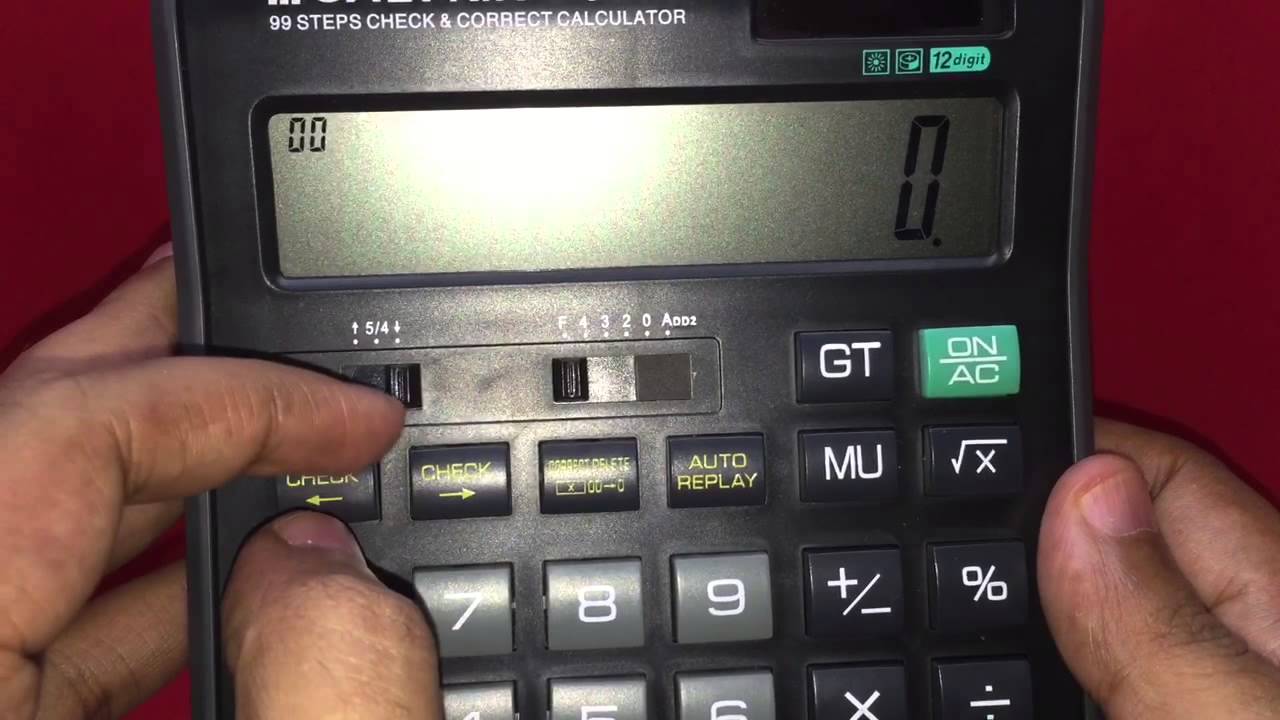 Caltrix ST 2000 Dual Display Calculator