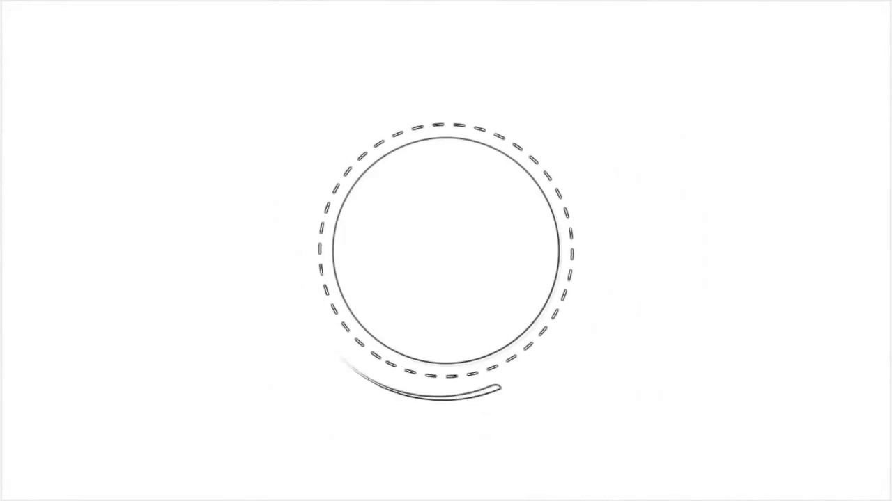Free no text Black and white intro template - TMP