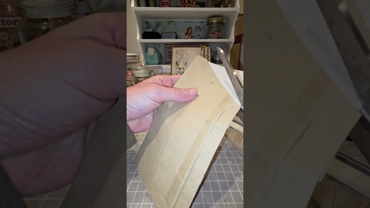 Junk Journal January - Day 19 - Envelope