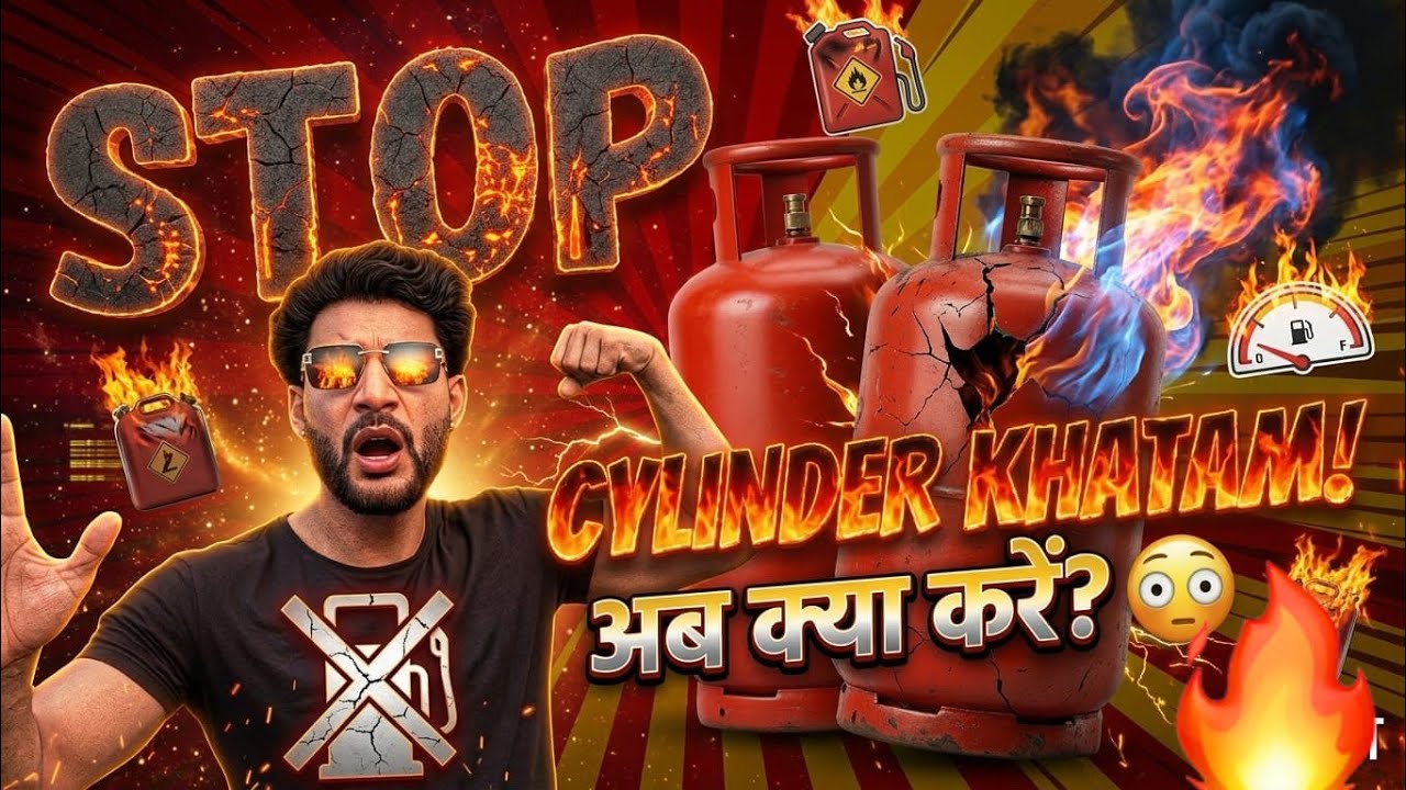 War Effect in India: Gas Cylinder ki Badi Problem | Ground Reality”#cylinder #minivlog