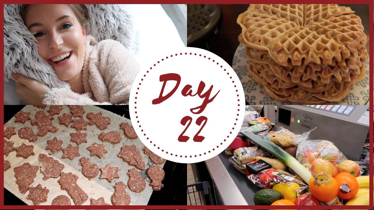 RIESEN EINKAUF & BACKSESSION | Vlogmas Day 22 | Charlotte K.