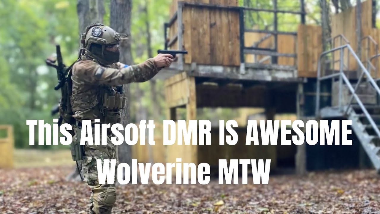 Silent and Effective Airsoft /wolverine MTW (DMR Gameplay)