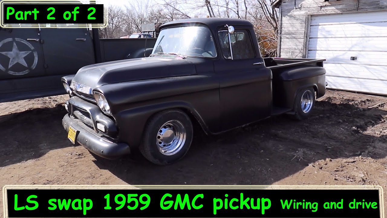 Finishing the LS swap in the 1959 GMC pickup