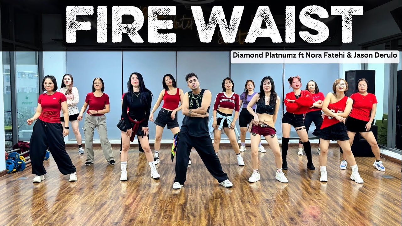 Fire Waist | Diamond Platnumz - Nora Fatehi (официальное видео) | Reggaeton Pop | Хореография Hap...