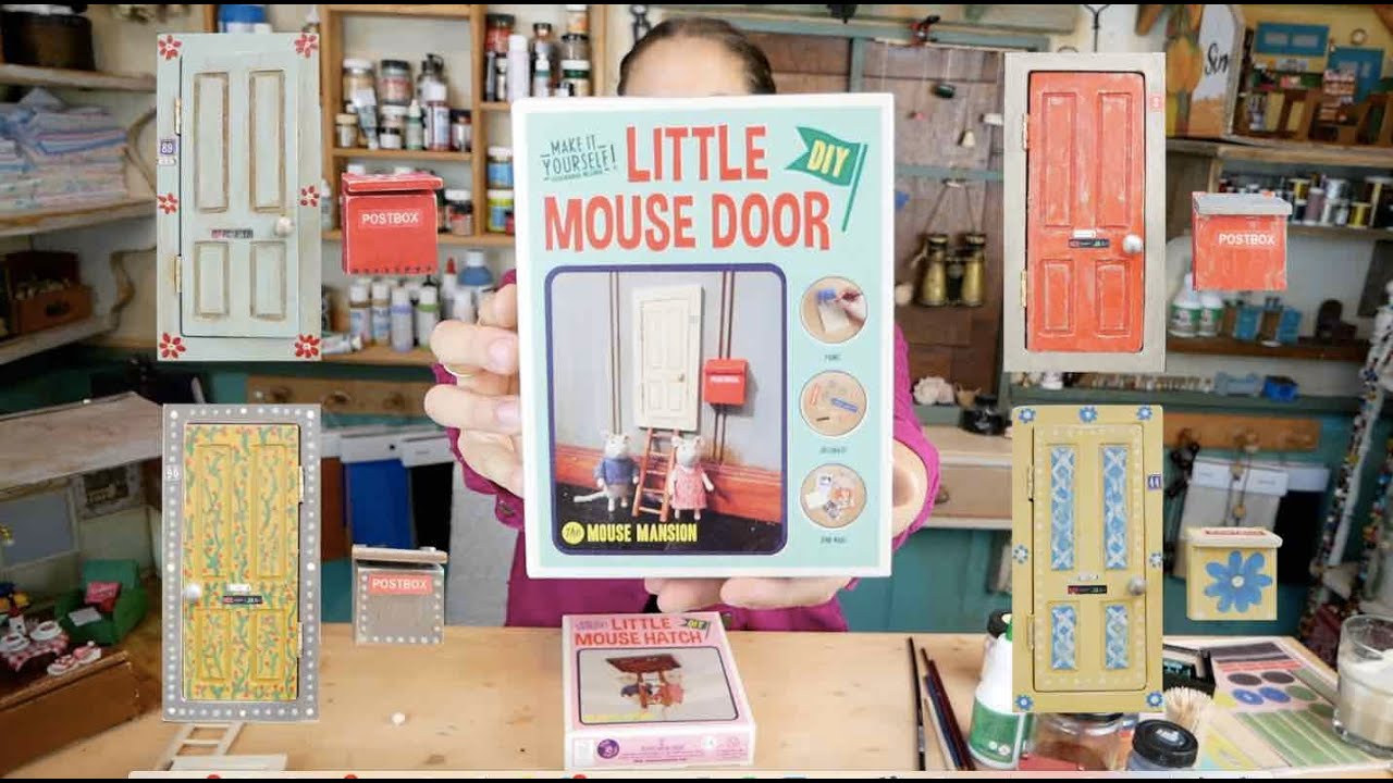 DIY little mouse door | Mouse Mansion Tutorial