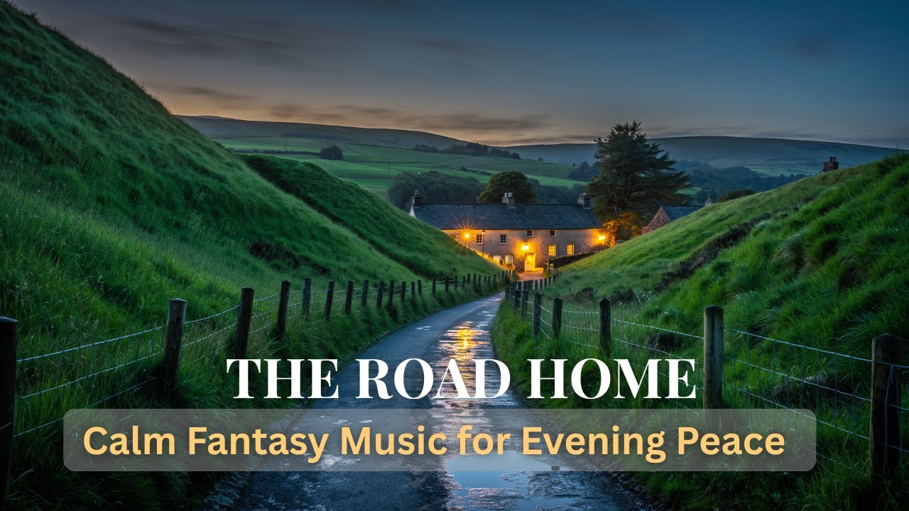 Calm Fantasy Music for Reflection & Evening Peace |🌙 The Road Home