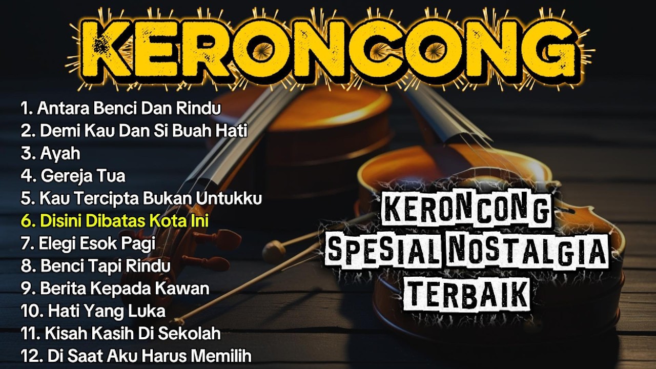 Kumpulan Keroncong Nostalgia Terbaik