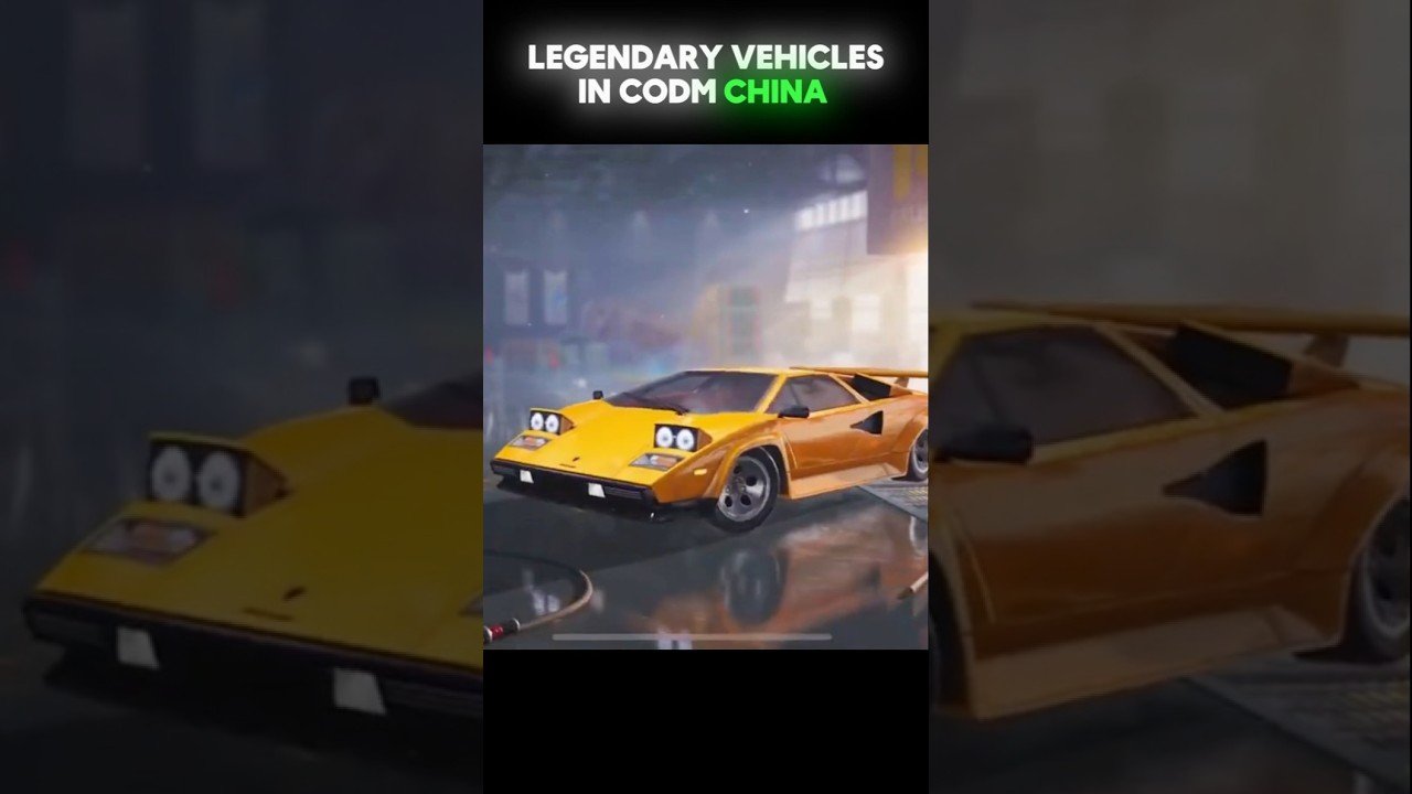 Legendary Vehicles In CODM CN💀.....