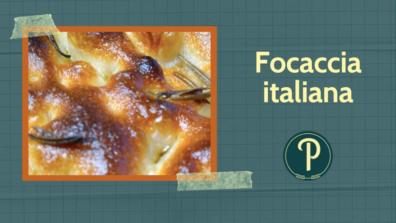 ¿Cómo hacer una FOCACCIA en casa? // PanPillón - Taller de Panadería