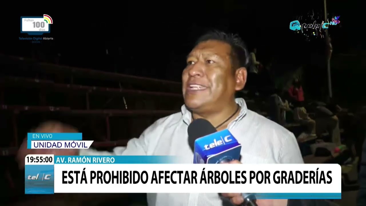 ESTÁ PROHIBIDO AFECTAR ARBOLES POR GRADERÍAS.