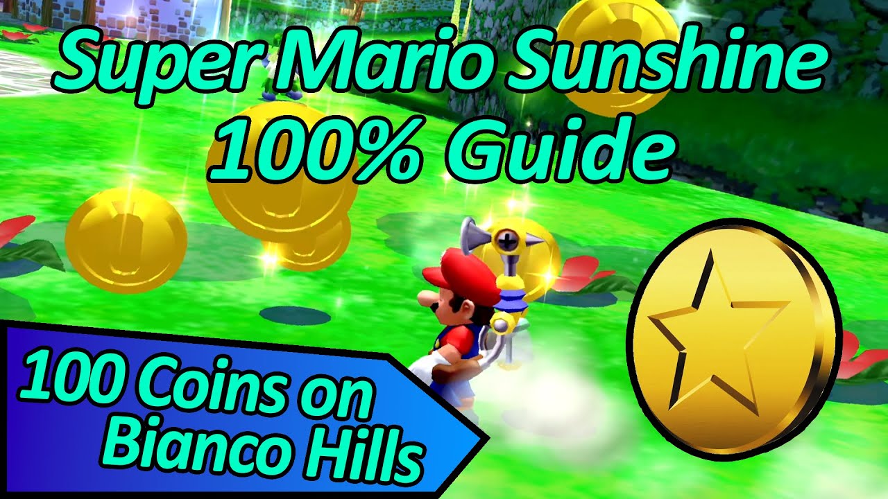 100 монет на холмах Бьянко — 100% руководство по Super Mario Sunshine