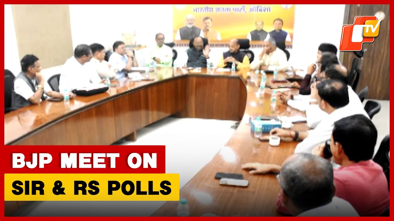 BJP Holds Key Meeting In Bhubaneswar, Focus On SIR And Rajya Sabha Polls | OTV